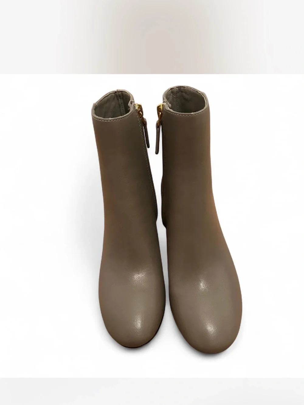 Tory Burch grey Block Heel Ankle Boots